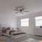 Ekena Millwork 49 1/4-in. OD x 45 1/4-in. ID x 2-in. W x 7/8-in. P Sussex Floral Ceiling Ring Kit CRK49SU - alternate 4